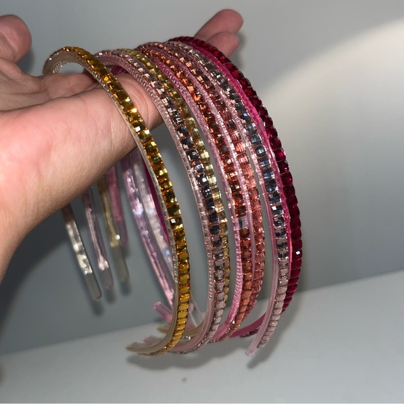 Set of 7 bedazzled headbands - Picture 6 of 9